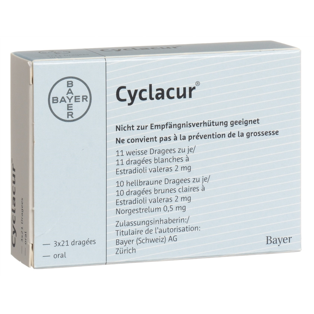 Cyclacur, Dragées