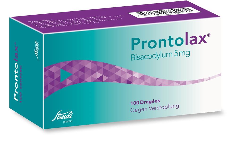 PRONTOLAX drag 5 mg 100 pce