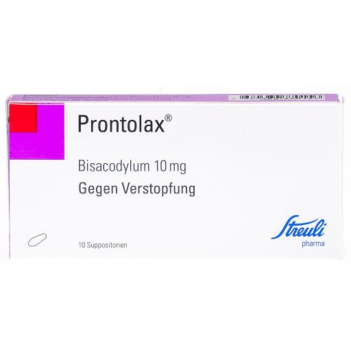 PRONTOLAX supp 10 mg 10 pce