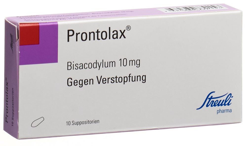 PRONTOLAX supp 10 mg 10 pce