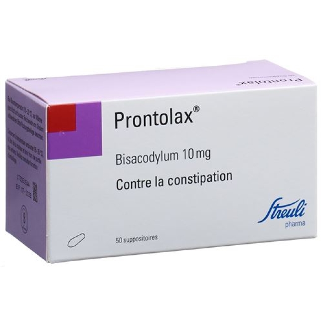 PRONTOLAX supp 10 mg 50 pce