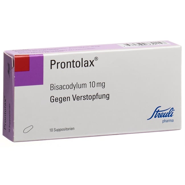 PRONTOLAX supp 10 mg 50 pce