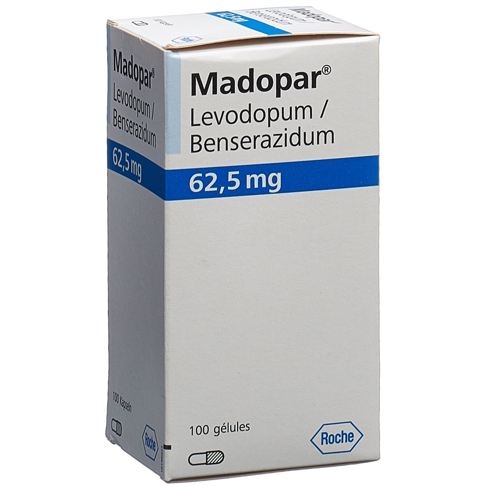 MADOPAR gél 62.5 mg 100 pce