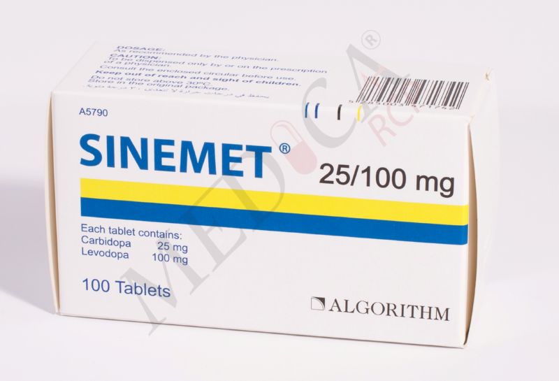 SINEMET cpr 25mg/100mg 30 pce
