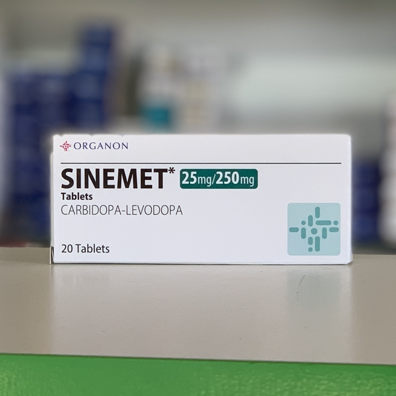 SINEMET cpr 25mg/250mg 100 pce