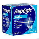 ASPEGIC pdr 500 mg sach 20 pce
