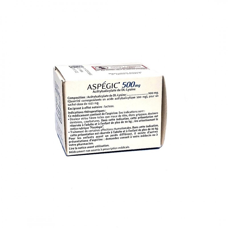 ASPEGIC pdr 500 mg sach 20 pce