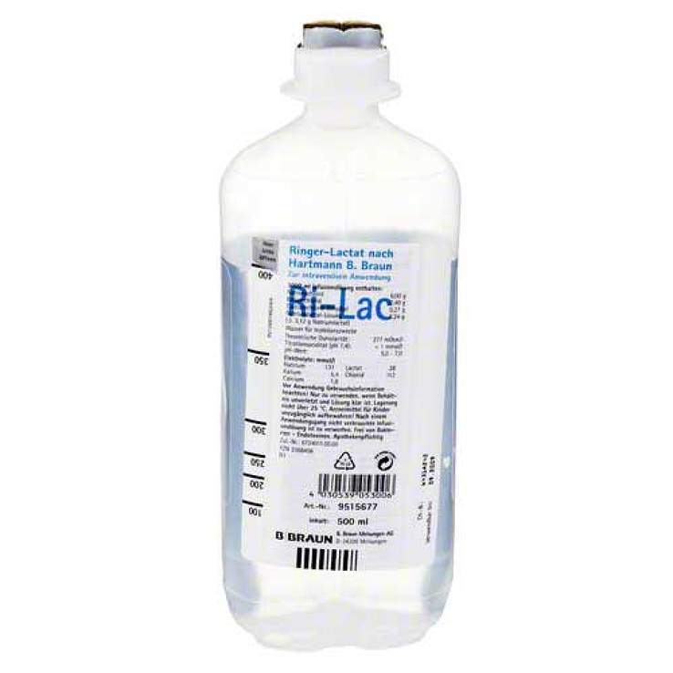 RINGERLAC Braun Hartm 500ml Ecobag 20 pce