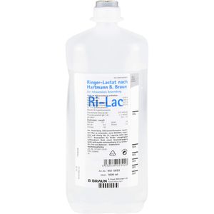 RINGERLAC Braun Hartm 1000ml Ecofl pl 10 pce