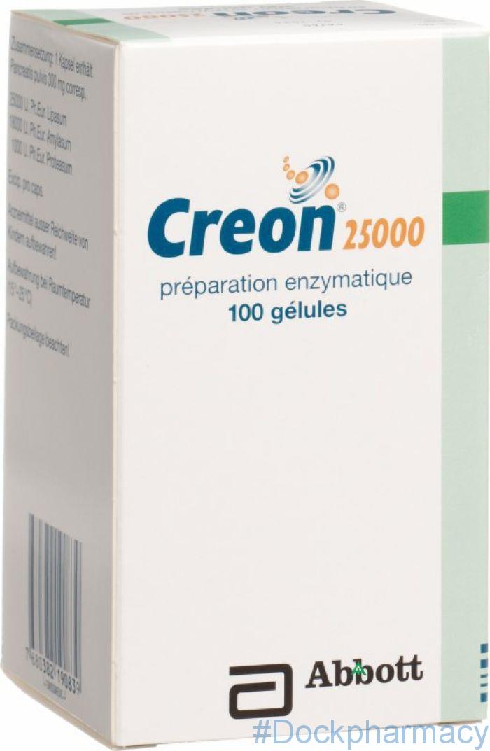 CREON 25000 caps bte 100 pce