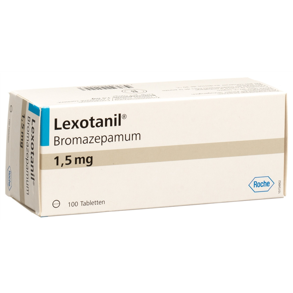LEXOTANIL cpr 1.5 mg 100 pce