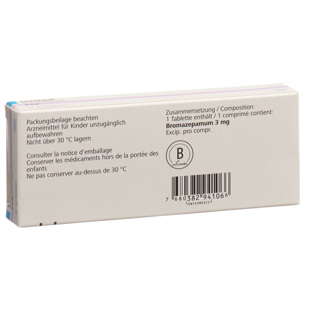 LEXOTANIL cpr 3 mg 30 pce