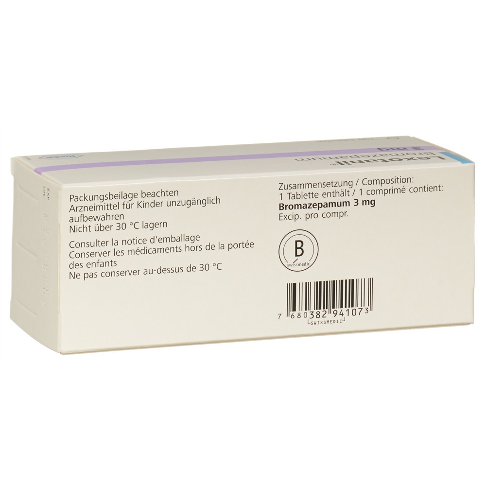 LEXOTANIL cpr 3 mg 100 pce