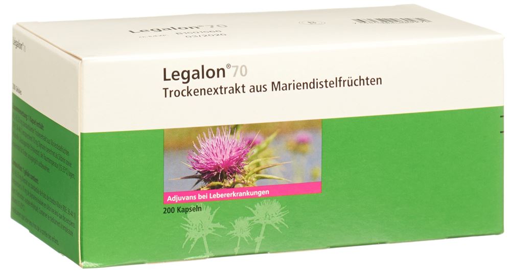 Legalon 70, Gélules