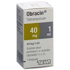 OBRACIN sol inj 40 mg/ml flac 1 ml