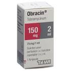 OBRACIN sol inj 150 mg/2ml flac 2 ml