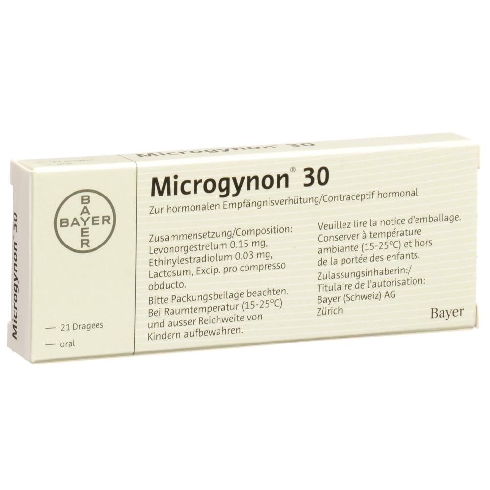 MICROGYNON 30 drag 21 pce