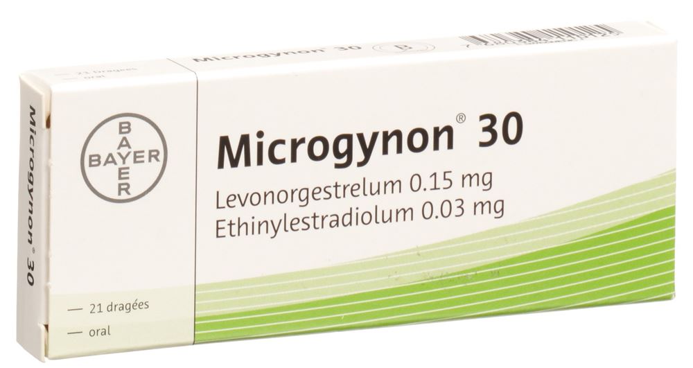 MICROGYNON 30 drag 21 pce