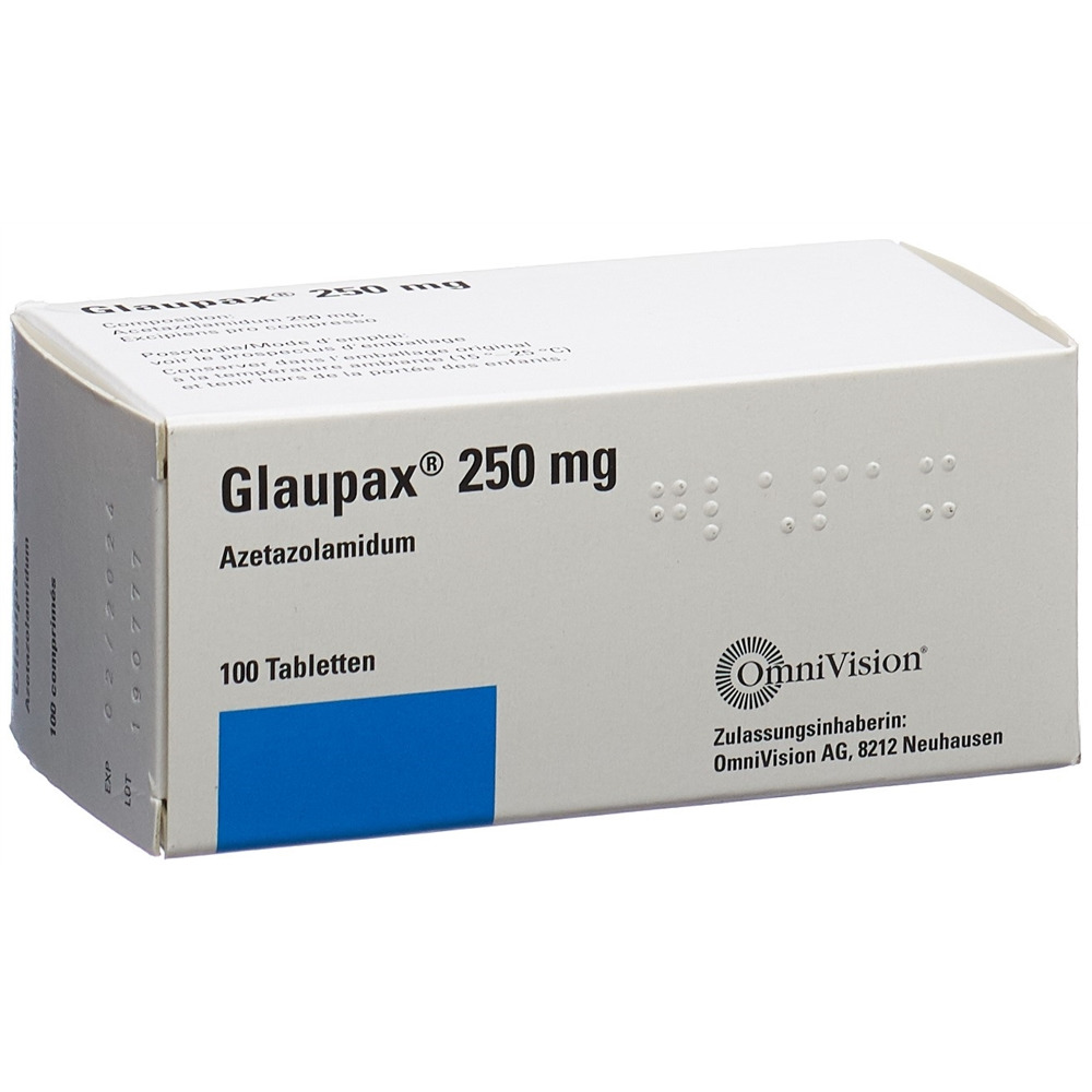 GLAUPAX cpr 250 mg 100 pce
