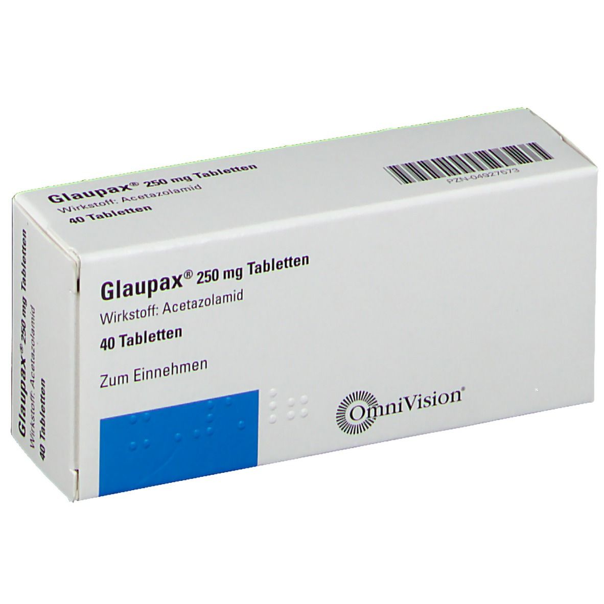 GLAUPAX cpr 250 mg 40 pce