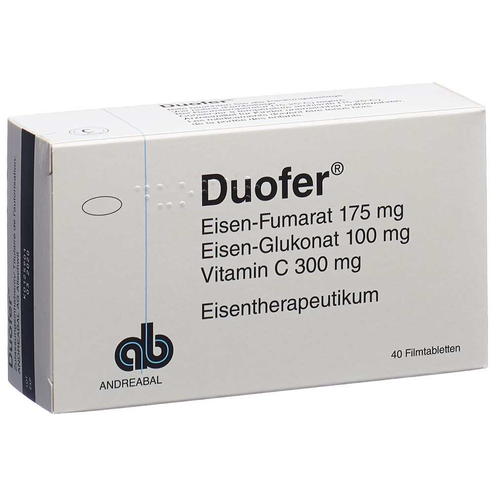 Duofer, Filmtabletten