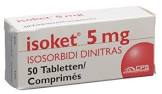 ISOKET cpr subling 5 mg 50 pce