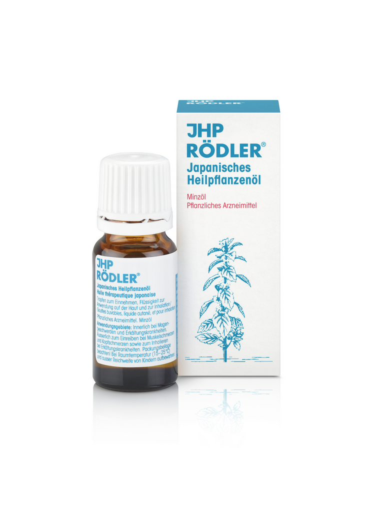 JHP Rödler Japanisches Heilpflanzenöl, Tropfen zum Einnehmen, Flüssigkeit zur Anwendung auf der Haut und zur Inhalation