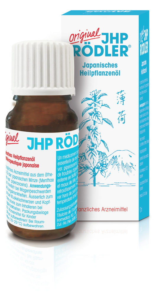JHP Rödler Japanisches Heilpflanzenöl, Tropfen zum Einnehmen, Flüssigkeit zur Anwendung auf der Haut und zur Inhalation