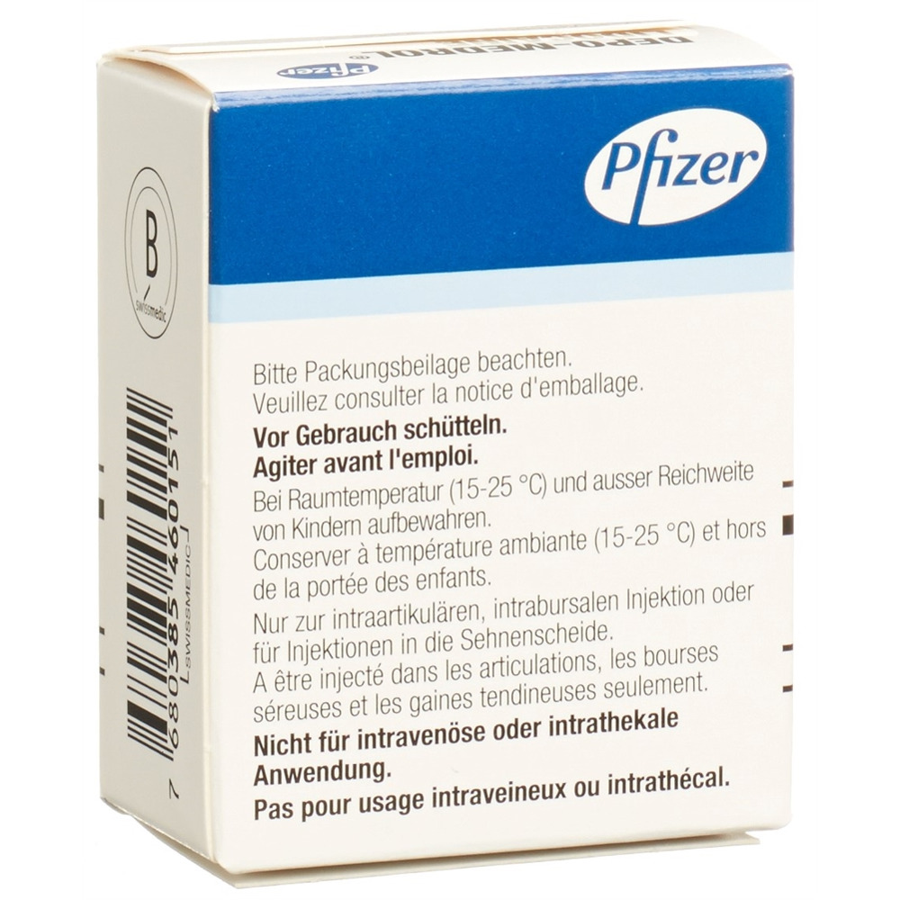 Depo-Medrol Lidocaine 40 mg/mL, Injektionssuspension