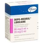 DEPO-MEDROL Lidocaïne 80 mg/2ml flac 2 ml