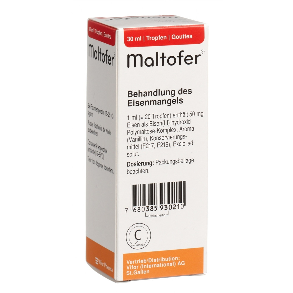 Maltofer, Tropfen zum Einnehmen