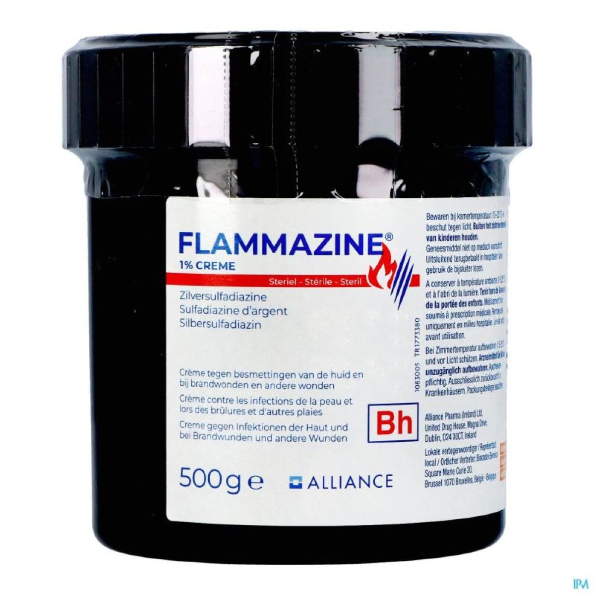 FLAMMAZINE crème pot 500 g