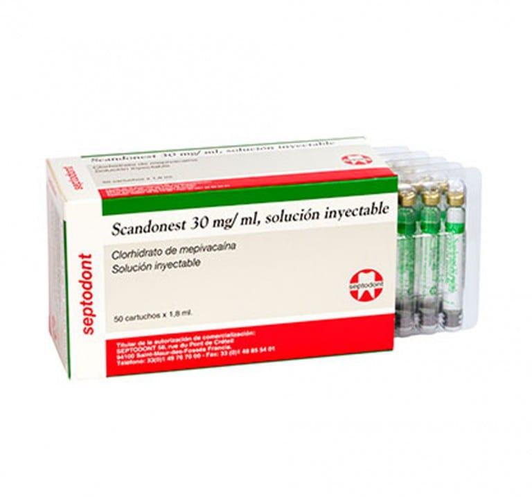 SCANDONEST 30 mg/ml 50 cartouche 1.7 ml