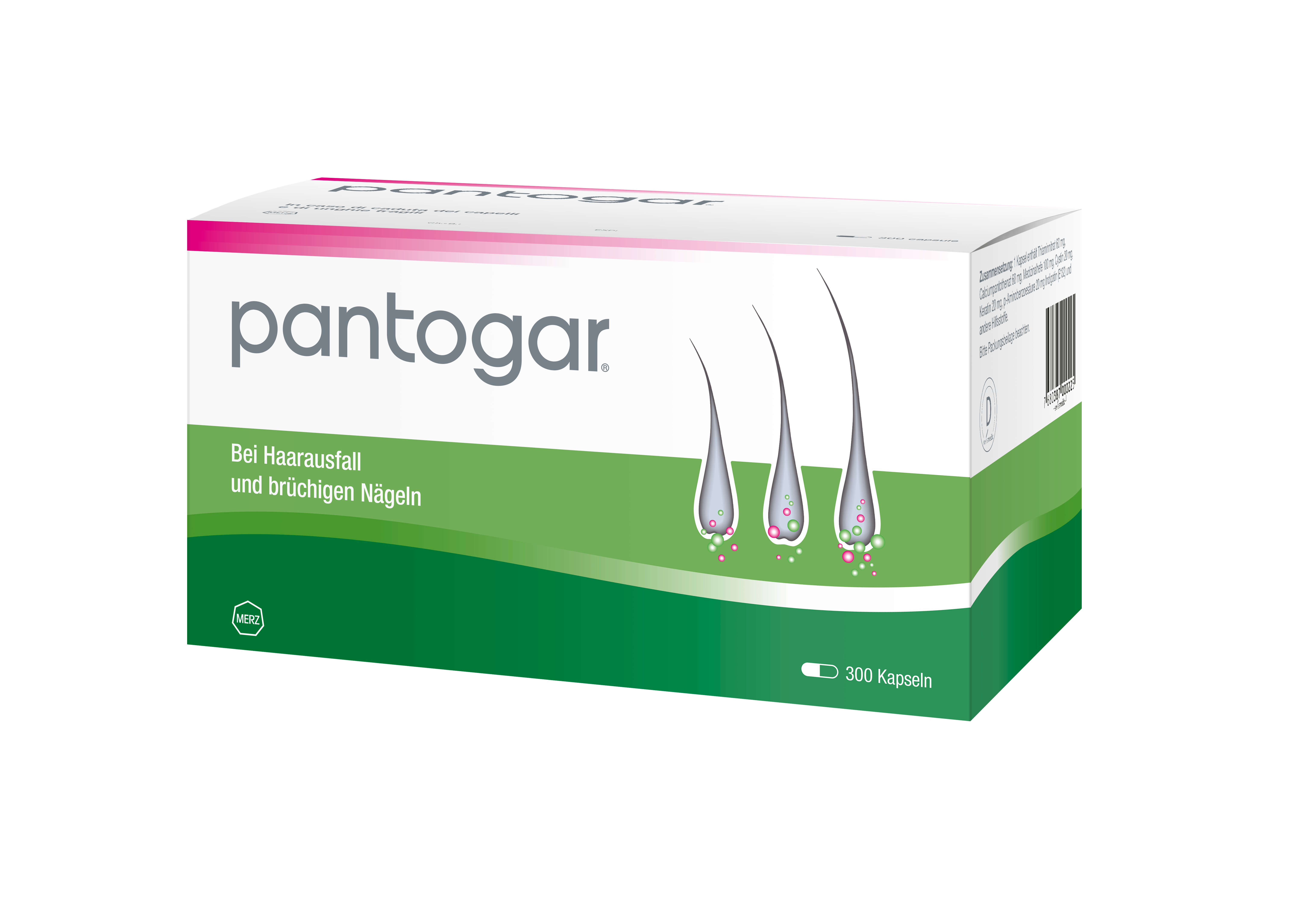 PANTOGAR caps 300 pce