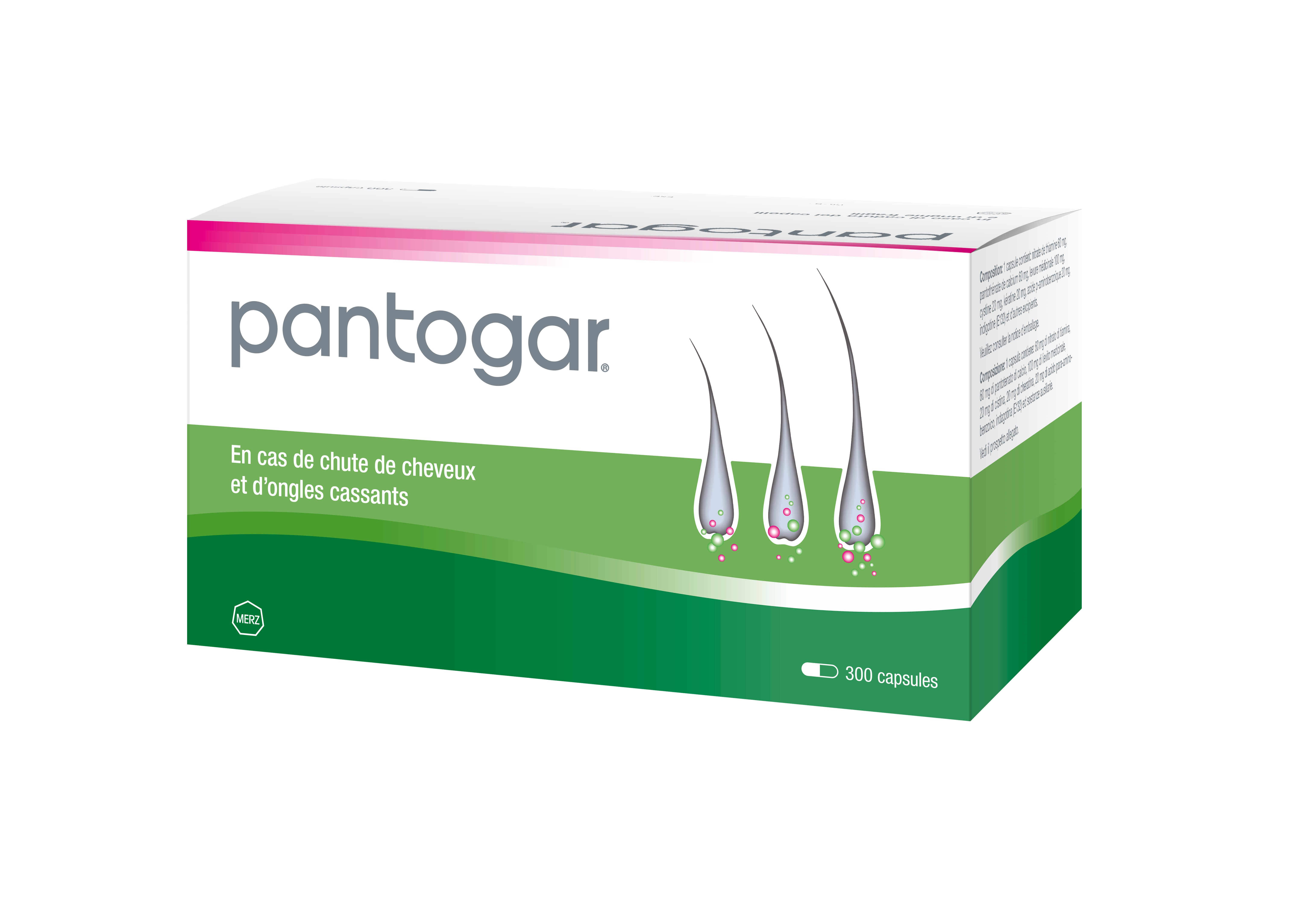 PANTOGAR caps 300 pce