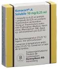 KENACORT A Solubile sol inj 10 mg/0.25ml amp 5 pce