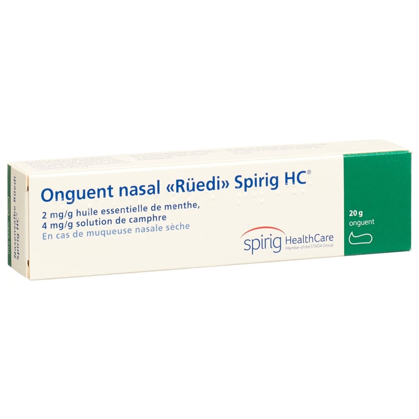 ONGUENT NASAL RÜEDI Spirig HC tb 20 g