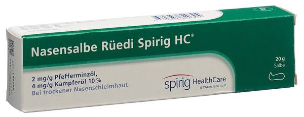 ONGUENT NASAL RÜEDI Spirig HC tb 20 g