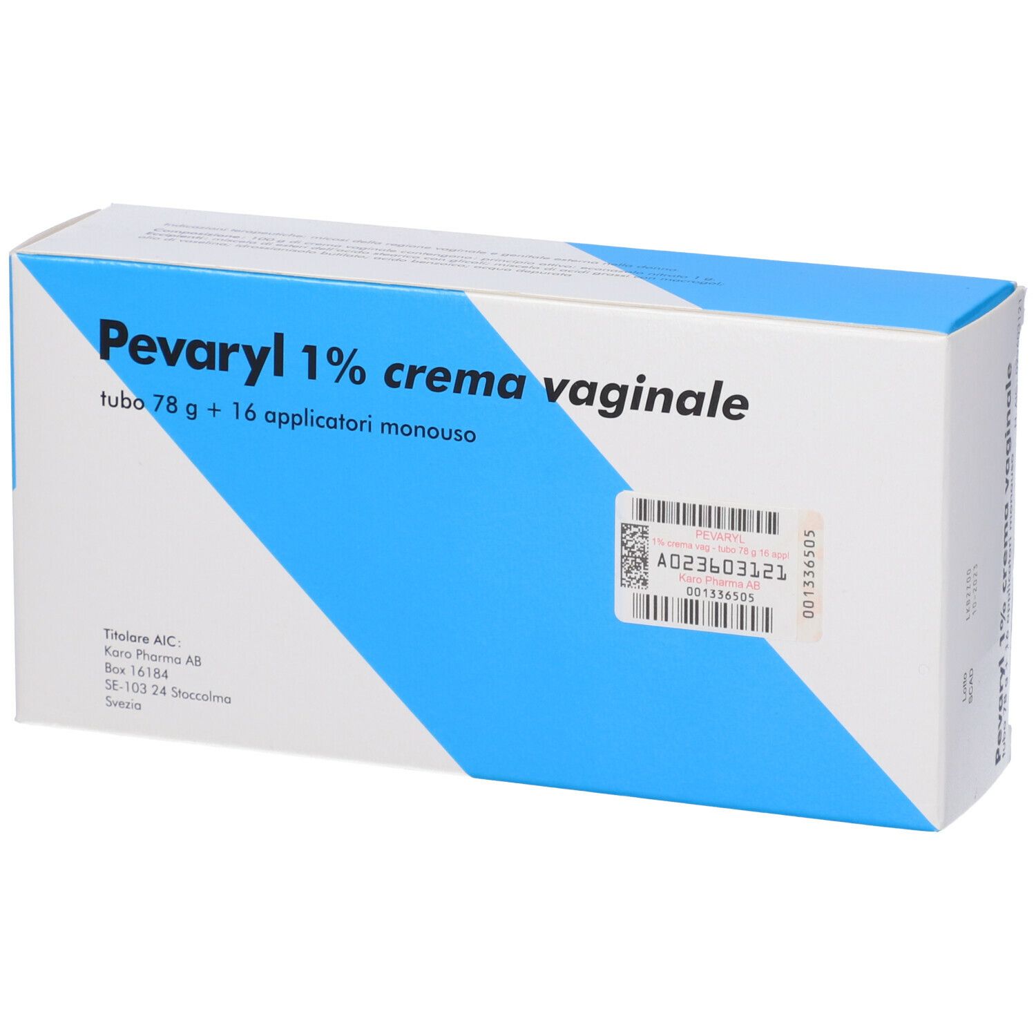 GYNO-PEVARYL cr vag 1 % a 16 applicateurs 78 g