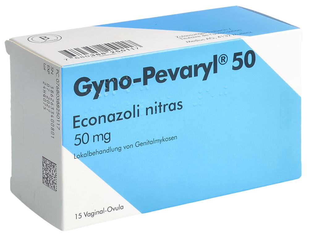GYNO-PEVARYL 50 mg  ovula vag 15 pce