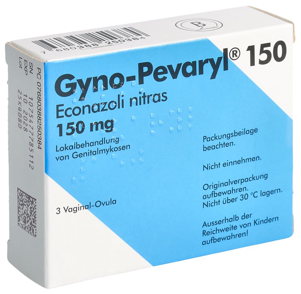 Gyno-Pevaryl 150 mg, Vaginalovula