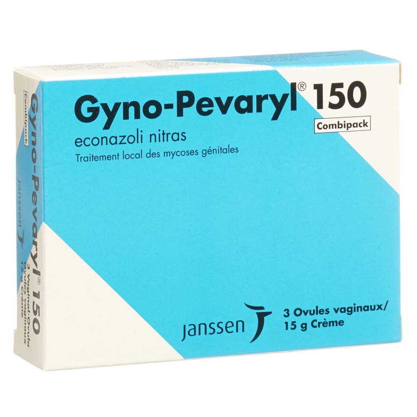 GYNO-PEVARYL 150 emb combi crème 15g + ovules 3