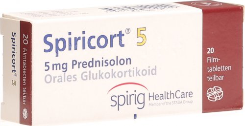 SPIRICORT cpr pell 5 mg 20 pce
