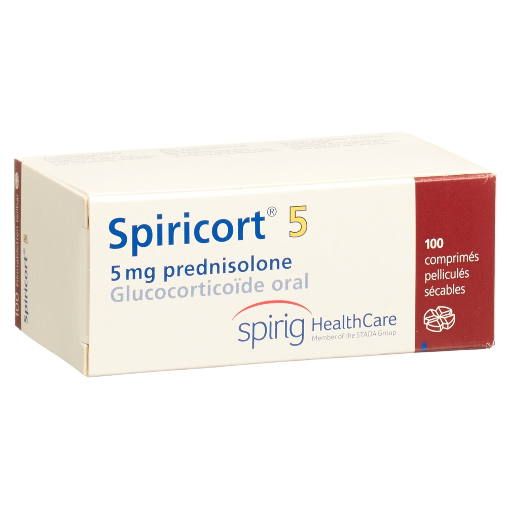 SPIRICORT cpr pell 5 mg 100 pce