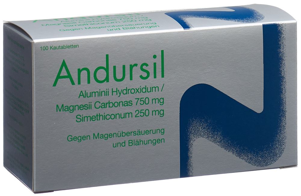 ANDURSIL cpr croquer 100 pce