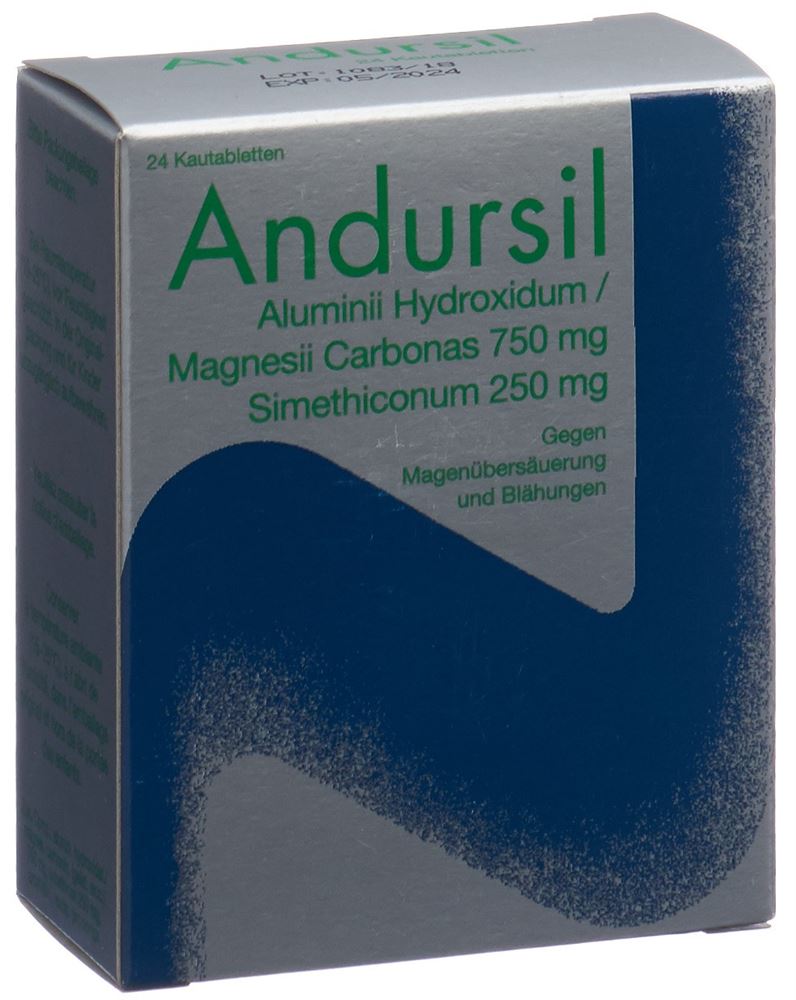 Andursil, Kautabletten