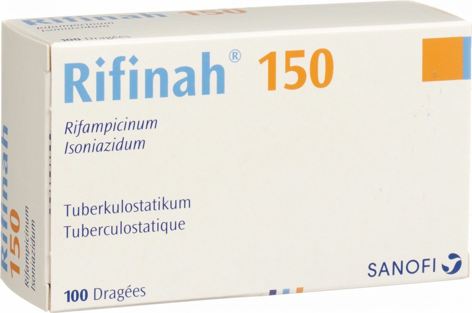 RIFINAH drag 150/100 mg 100 pce