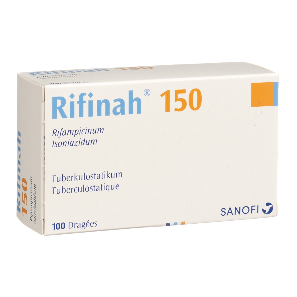 RIFINAH drag 150/100 mg 100 pce