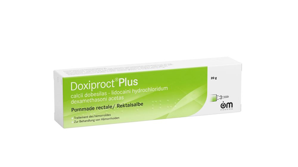 Doxiproct Plus, pommade rectale