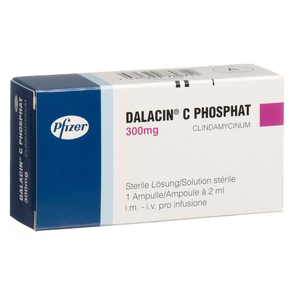 DALACIN C Phosphat sol inj 300 mg 10 amp 2 ml